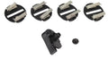 Scalextric C8329 Guide Blade 1+4 braid plates (767706529841)
