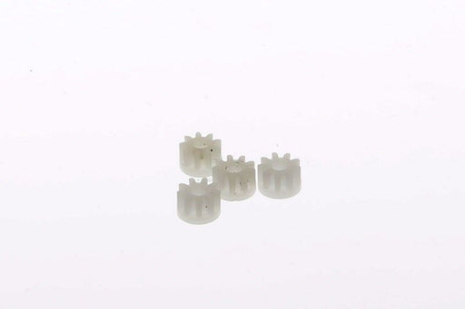 zScalextric W8100 Inline Pinion Gear 9-Tooth  (4 Pack) (8324636672237)