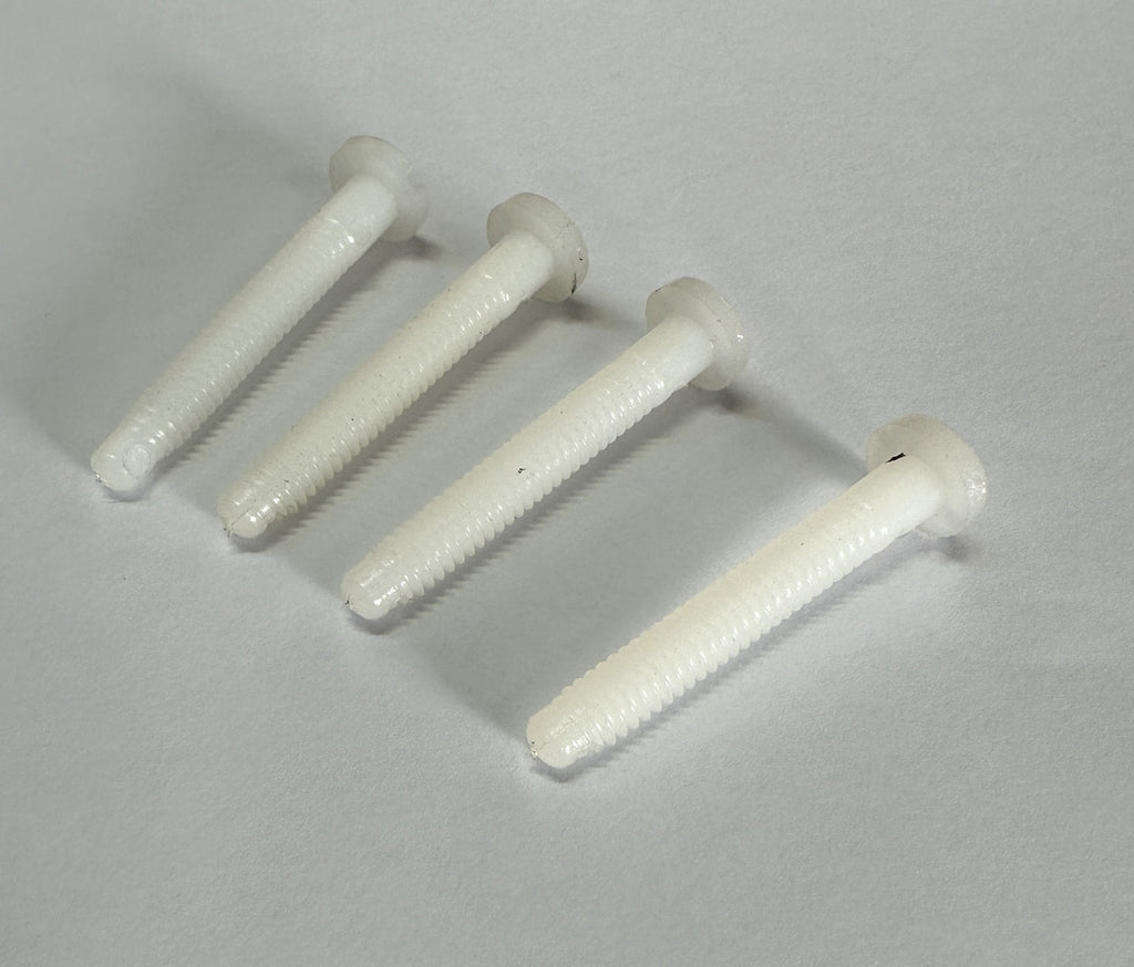 Seagull Models SEA-WBolt-S45 Nylon Wing Bolt (Slot head) 1/4"x45mm 4pcs (8347101462765)