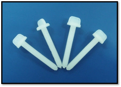 Seagull Models SEA-Wbolt4-30 Nylon Wing Bolt 4x30mm w/Tee nut 4pcs (8347101429997)