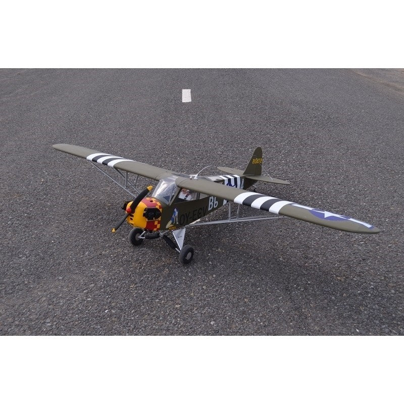 Seagull Models L-4 Grasshopper 90in Span (15-20cc) RC Aircraft Kit 1/5 Scale