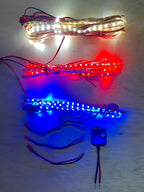 Seagull Models Optional Night Navigation LED Light Blue/Red/White plus Controller for SEA397 Super Chipmunk RC Aircraft Accessory (6)