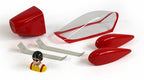 Seagull Models Optional Box of Main Electric Retracts & Tail Gear for P-47 Thunderbolt 70in RC Aircraft Retract Set (4)