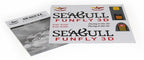 Seagull Models Optional Box of Main Electric Retracts & Tail Gear for P-47 Thunderbolt 70in RC Aircraft Retract Set (7)