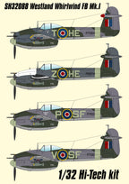 Special Hobby 1/32 Westland Whirlwind FB MK.I Fighter-Bomber Hi-tech kit (2)