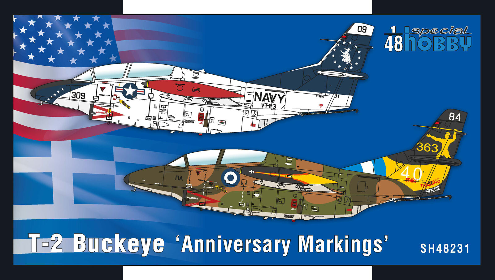 Special Hobby 48231 1/48 T-2 Buckeye Anniversary Markings (9120470761709)