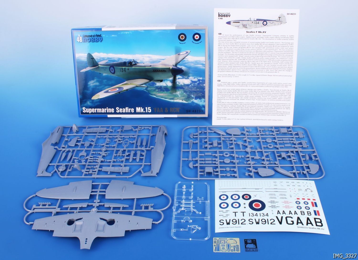 Special Hobby 48233 1/48 Seafire Mk.15 FAA & RCN Service (9120470827245)