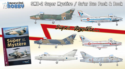Special Hobby 72417 1/72 SMB-2 Super Mystere Duo Pack & Book - Hobby City NZ (8967472054509)