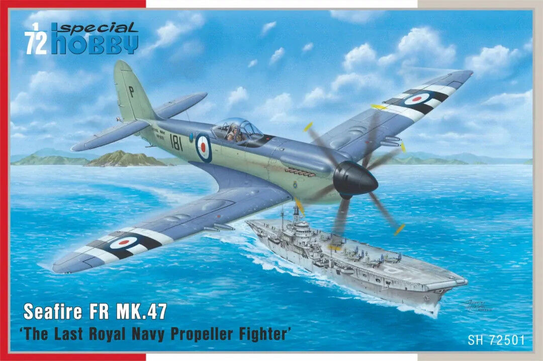 Special Hobby 72501 1/72 Seafire FR MK.47 The Last Royal Navy Propeller Fighter (9120472760557)
