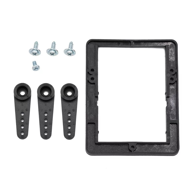 Savox SH-91M SH-91M Servo Arm/Horn Set and Mounting Plate for 30mm Wide Wing Servos (9250522497261)