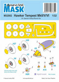 Special Hobby M32002 1/32 Tempest MK.II/V/VI Mask (9120472858861)