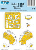 Special Hobby M48008 1/48 Siebel Si 204E/Aero C-3B Bomber MASK (9120473514221)