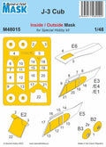 Special Hobby M48015 1/48 J-3 Cub MASK (9120474071277)