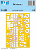Special Hobby M48020 1/48 Avro Anson MASK (9120474431725)