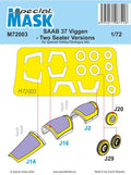 Special Hobby M72003 1/72 SAAB 37 Viggen Two Seater Mask (9120475054317)