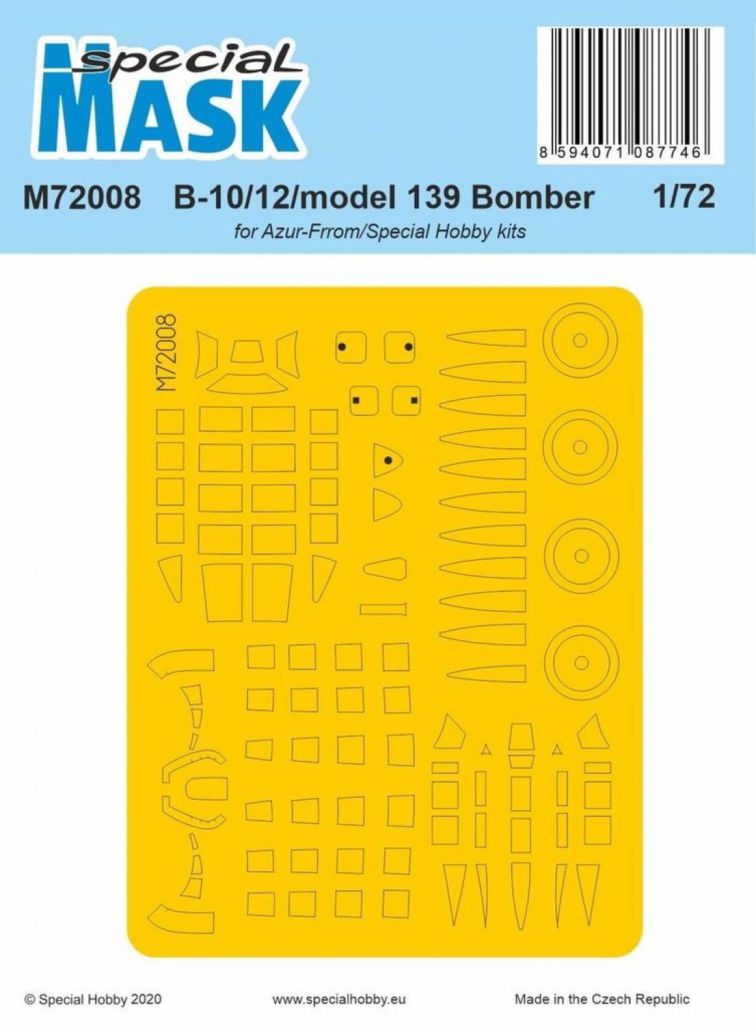 Special Hobby M72008 1/72 B-10/12/model 139 Bomber (9120475119853)