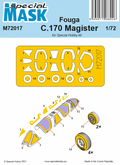 Special Hobby M72017 1/72 Fouga C.170 Magister  Mask (9120475480301)