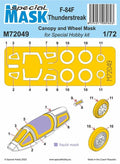 Special Hobby M72049 1/72 F-84F Thunderstreak MASK (9120476332269)