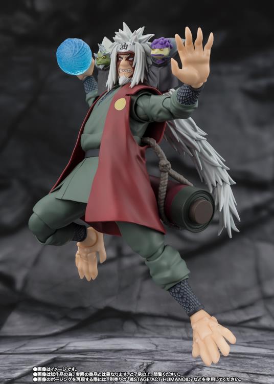Tamashii Nations S.H.Figuarts JIRAIYA -Hidden Leaf Heroic Master