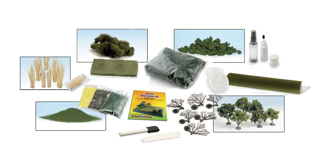 Woodland Scenics Scene-A-Rama: Basic Diorama Kit (3)