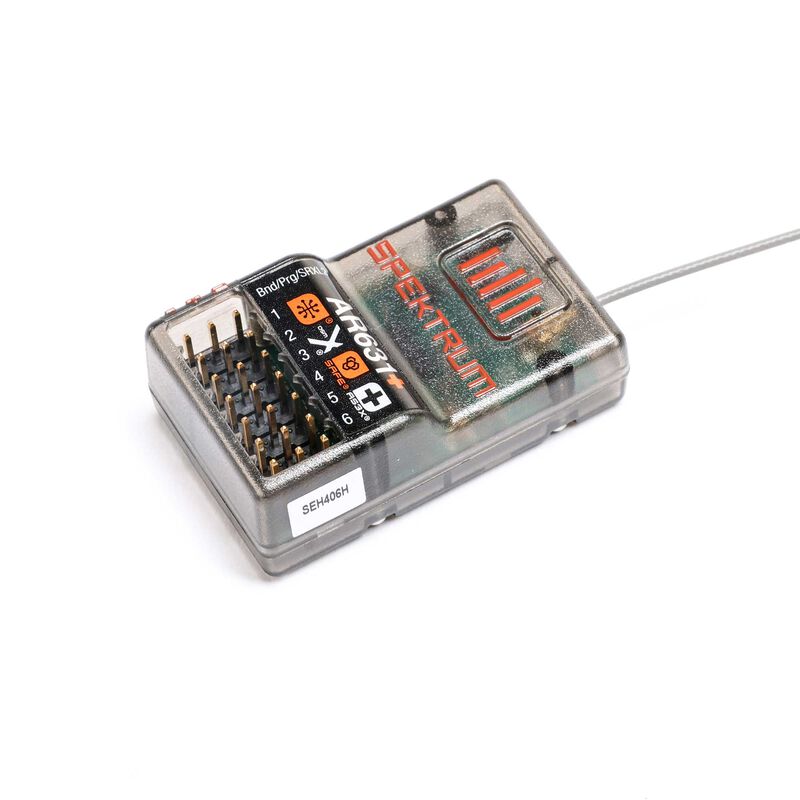 Spektrum AR631+ 6 Channel AS3X+ & SAFE RC Receiver