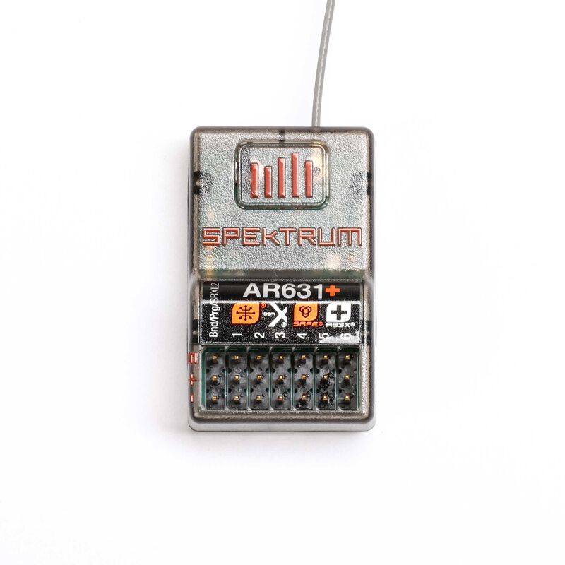 Spektrum AR631+ 6 Channel AS3X+ & SAFE RC Receiver (2)