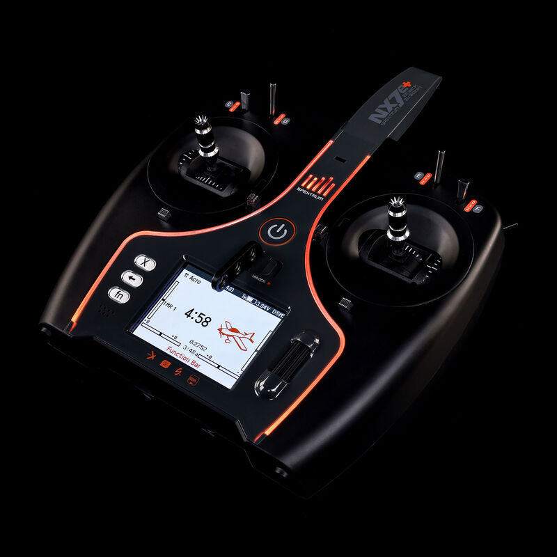 Spektrum SPMR7120 NX7e+ 14-Channel DSMX Transmitter Only, Black Edition (9250529050861)