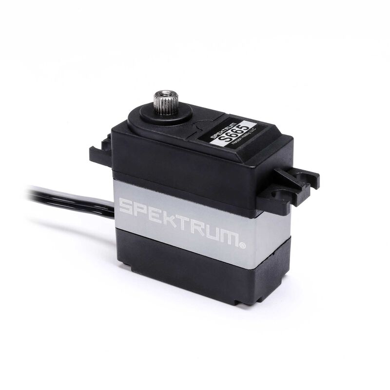 Spektrum SPMS665 S665 - High Torque, steel gear 25T Fits Big Rock Kraton Notorious 6S LOSI 8ight XE XTE RTR (9250529214701)