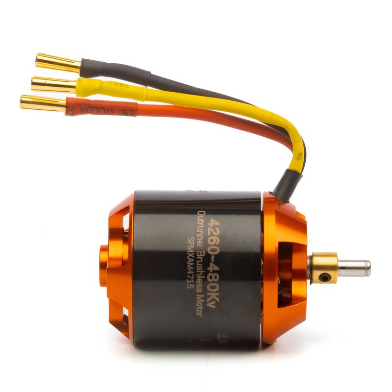 Spektrum SPMXAM4715 Avian 4260-480Kv Outrunner Brushless Motor 810w .55 Glow equivalent (8742334693613)