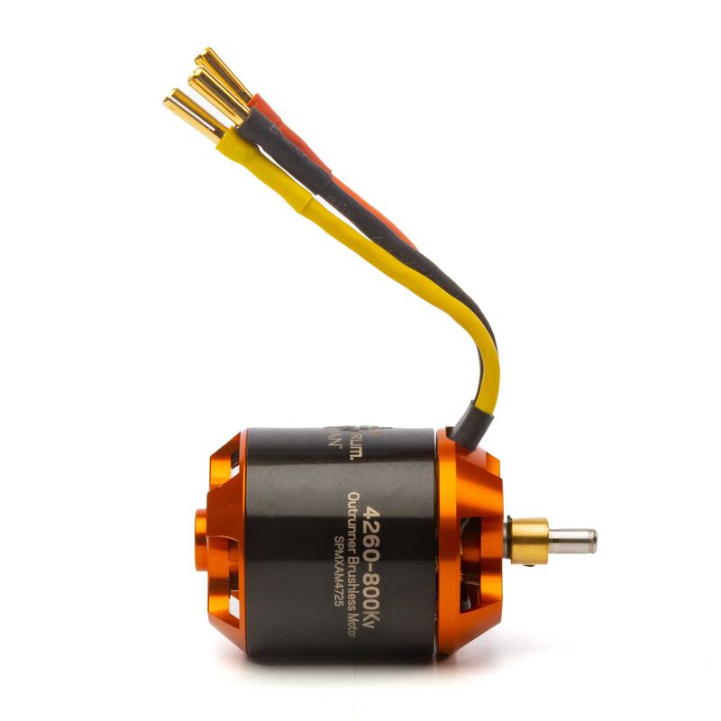 Spektrum SPMXAM4725 Avian 4260-800Kv Outrunner Brushless Motor 810w .46 Glow equivalent (8742334726381)
