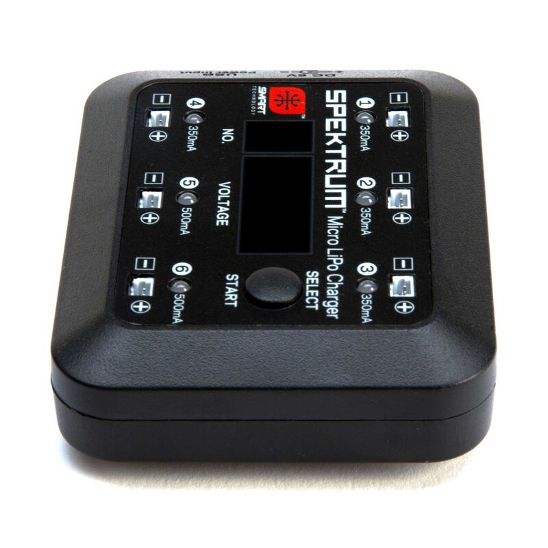 Spektrum SPMXC1060 Spektrum Charge USB S63 Micro 1S USB LiPo (8347855913197)