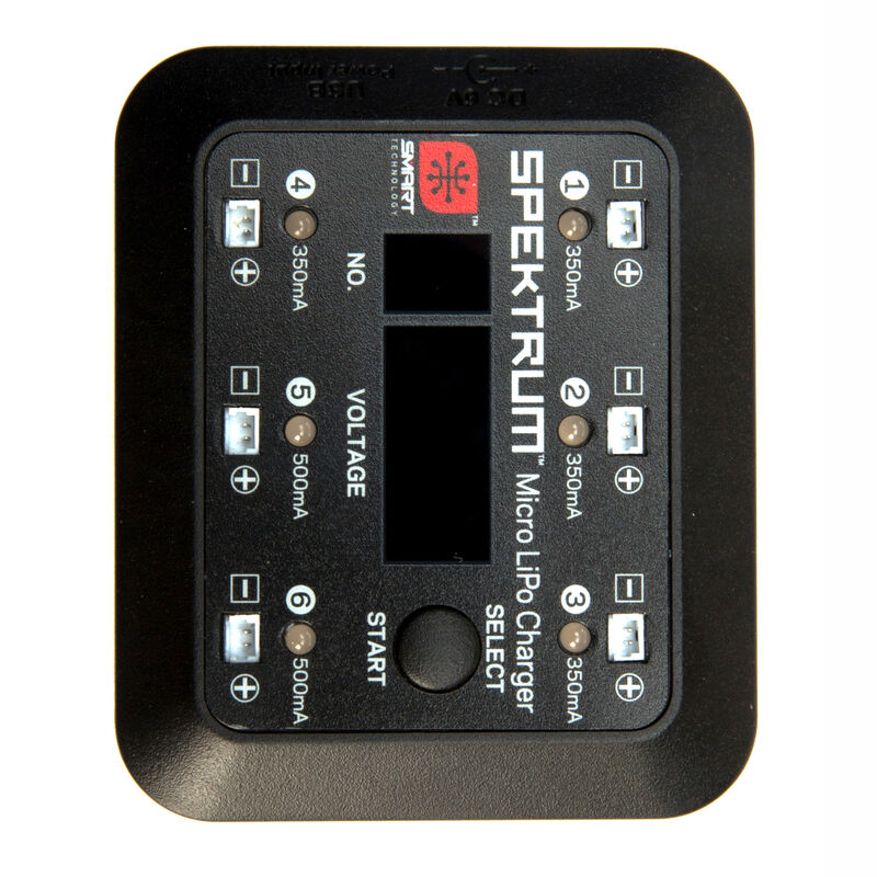 Spektrum SPMXC1060 Spektrum Charge USB S63 Micro 1S USB LiPo (8347855913197)