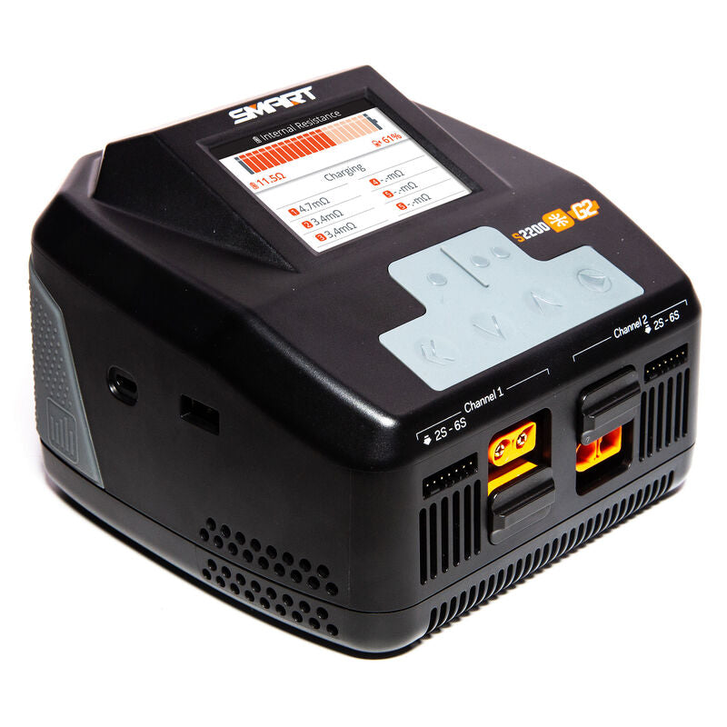Spektrum Spektrum Charger AC Smart S2200 G2 Dual Channel 2x200W (6)