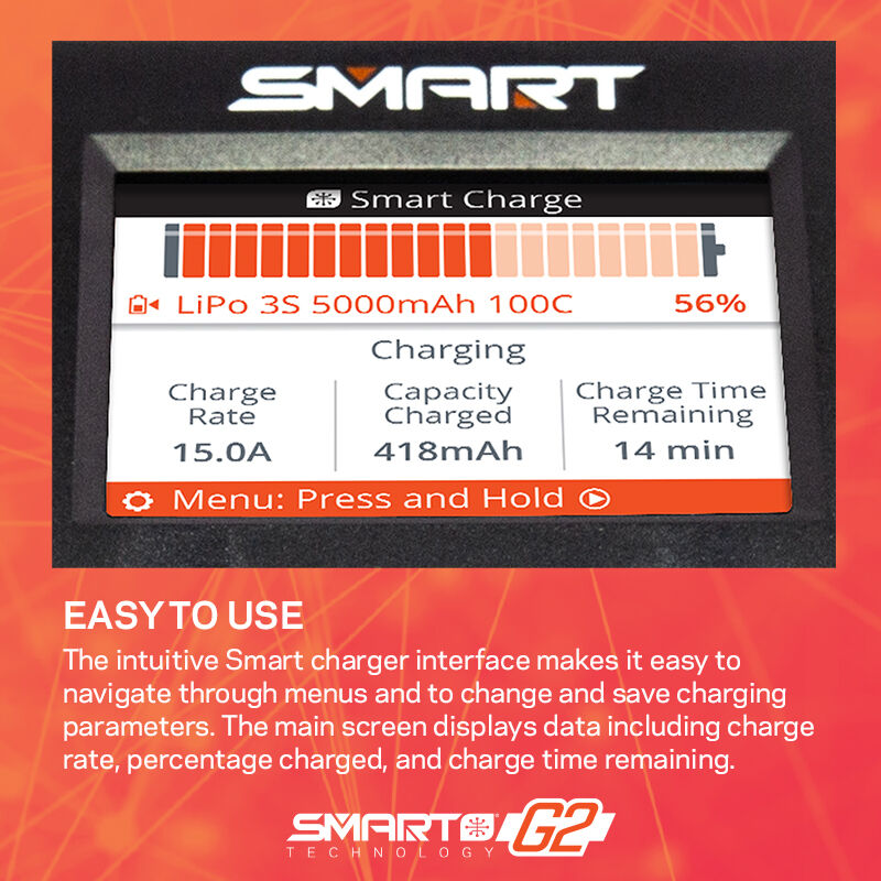 Spektrum Spektrum Charger AC Smart S2200 G2 Dual Channel 2x200W (14)