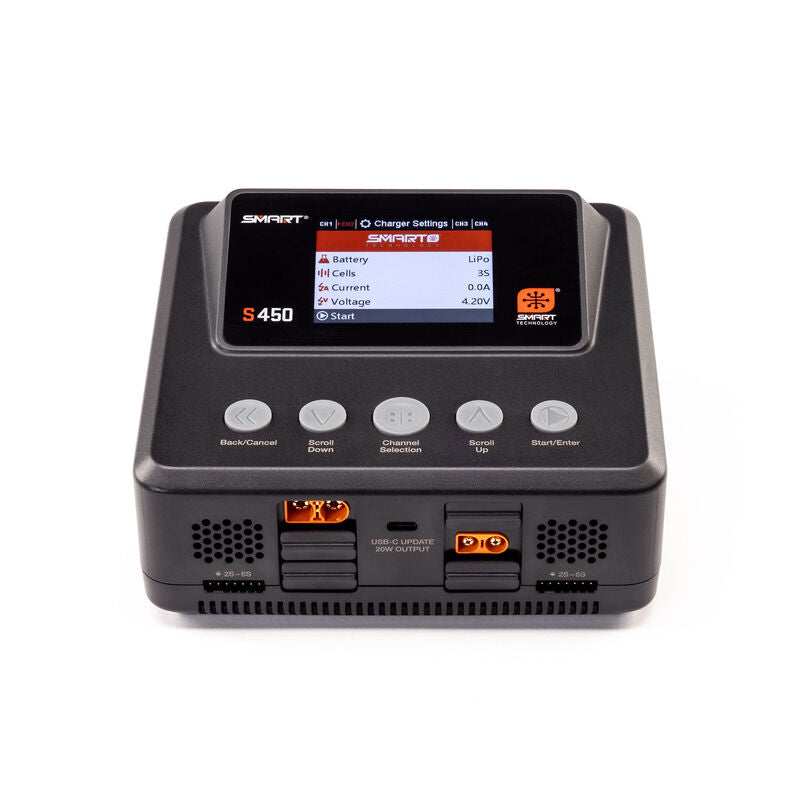 Spektrum G2 AC/DC Smart Charger 4x50W with IC2, IC3, IC5 Selectable