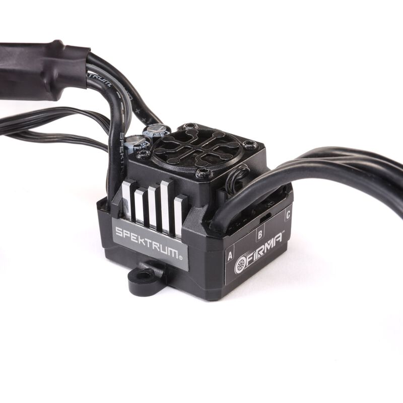 Spektrum SPMXSE2100 Firma 100 Black Edition Brushless Smart ESC 2S-3S suits ARRMA Granite, Senton, Bigrock 4X4 3S BLX Replaces ARAM0160 (9255888224493)