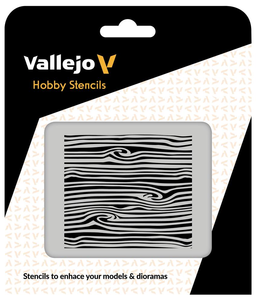 Vallejo Stencils - Wood Texture nÃƒÆ’Ã¢â‚¬Å¡Ãƒâ€šÃ‚Âº 2