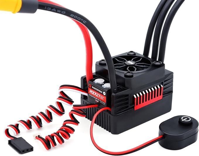 Surpass Hobby SUR-300004-03 Rocket V2 90A Electronic Speed Controller Waterproof