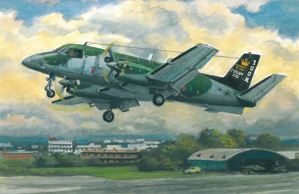 Sova-M C-95AM military transport (Brazil AF) 1/72