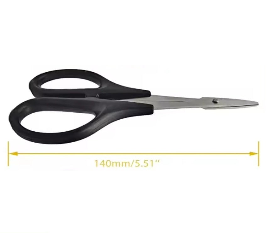 Helios - Hardened Steel RC Car Straight Scissors - Plastic Body Shell ...