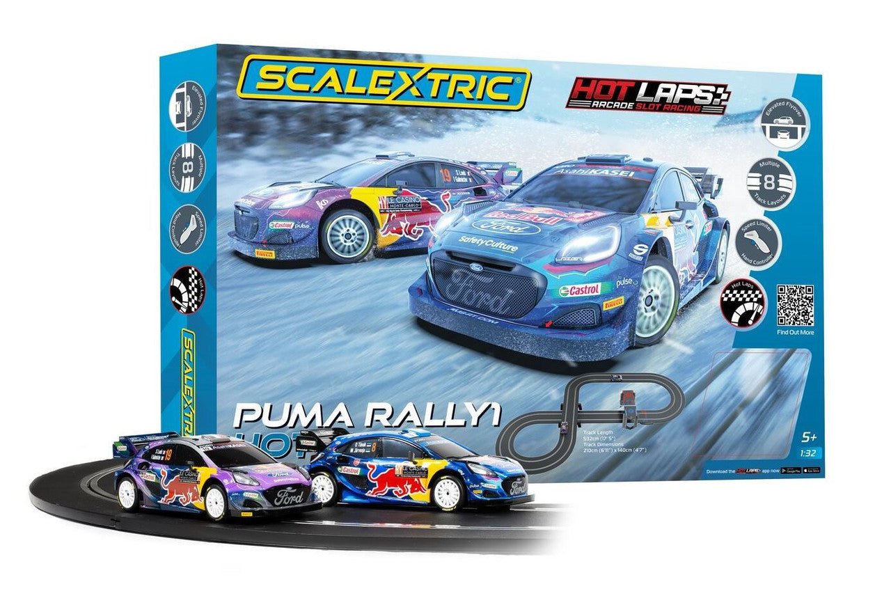 Scalextric Set: WRC Ford Puma Rally