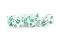 MDG 16mm Resin Polyhedral Dice Set Recycled Rainbow - MDG601