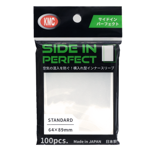 KMC Sleeves Perfect Fit Sideloading Standard Size (100 Count) - KMC022