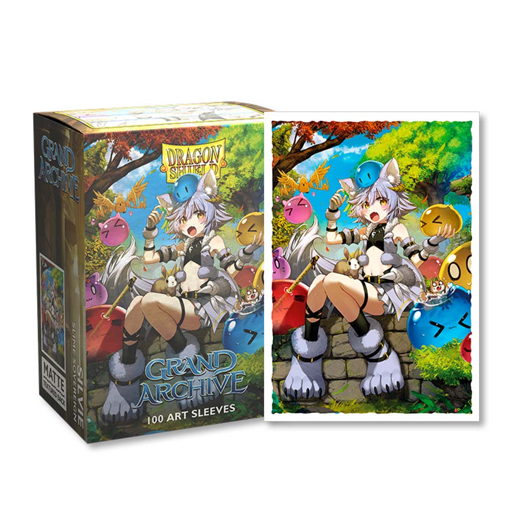 Dragon Shield Sleeves (100) GATCG Silvie, Slime Sovereign