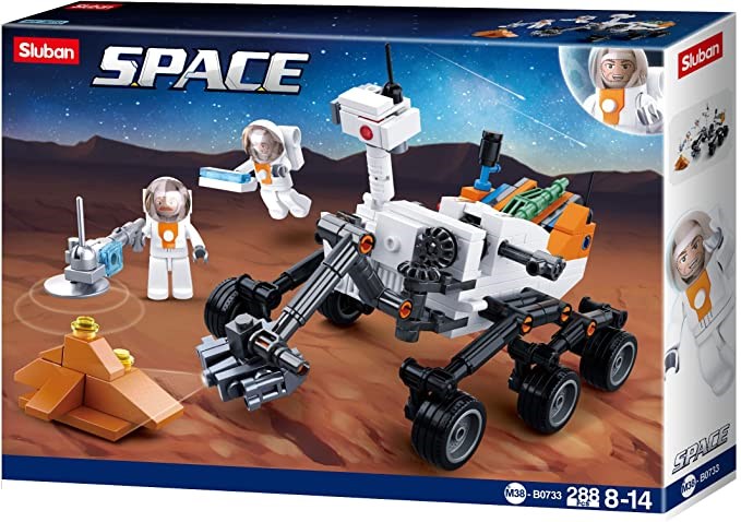 xSluban B0733 Space Curiosity Rover - 288 Pc