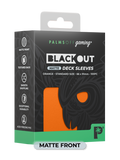 Palms Off BODS-ST-ORA Blackout Deck Sleeves (100) Orange (Clear Front) (9250506637549)
