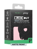 Palms Off BODS-ST-ROS-M Blackout Deck Sleeves (100) Rose (Matte Front) (9250507194605)