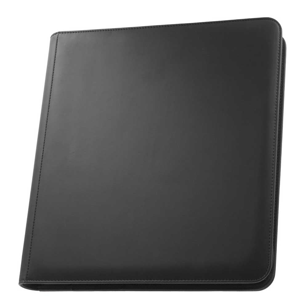 Palms Off STEALTH 12 Pocket Zip Binder Black