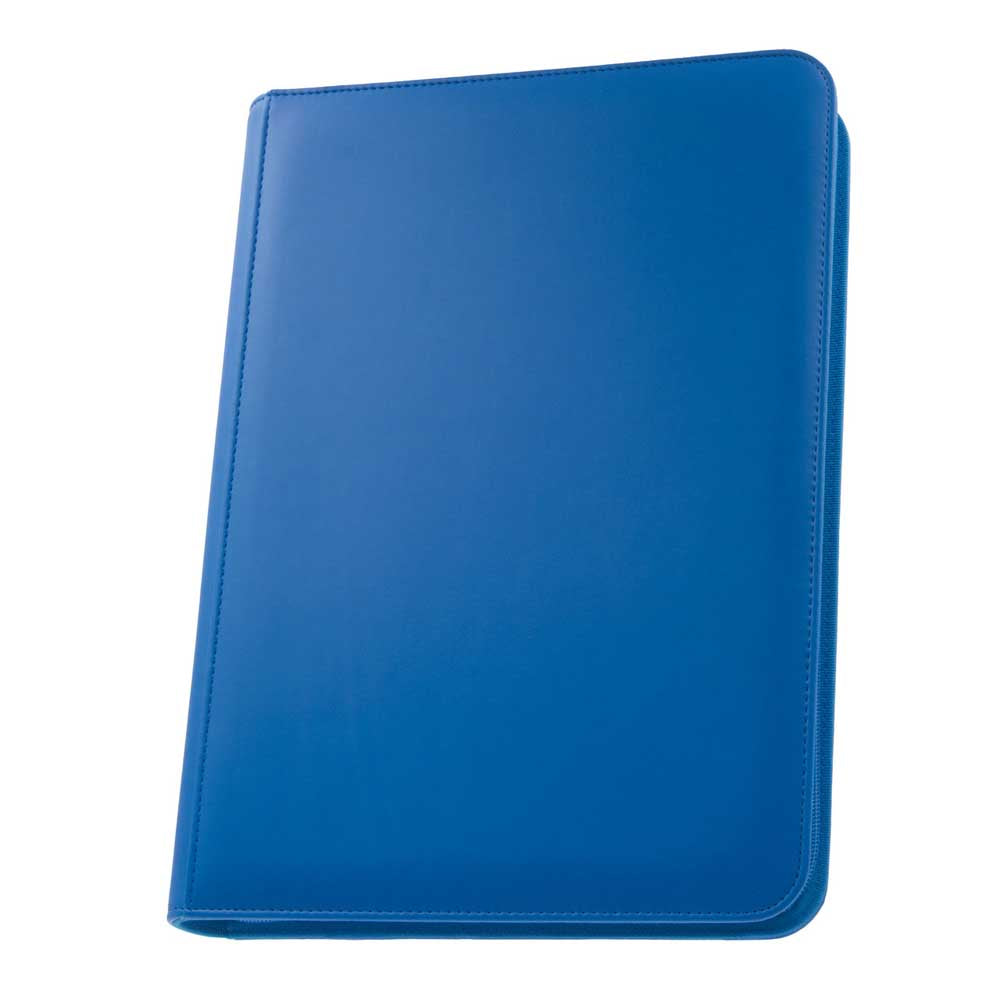 Palms Off STEALTH 9 Pocket Zip Binder Blue