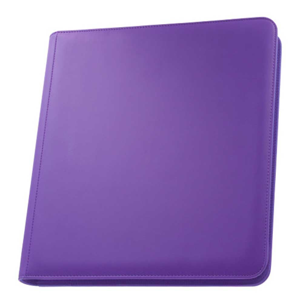 Palms Off STEALTH 12 Pocket Zip Binder Purple